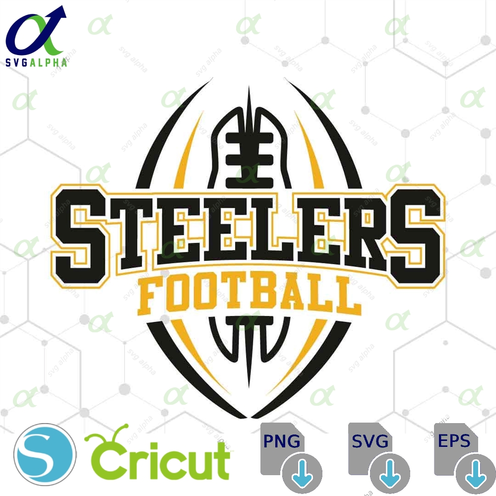 Steelers Mascot Svg Png Steelers Football Svg Sports Svg Football Shirt Football Cheer Png Football Mom Svg Sublimation Designs